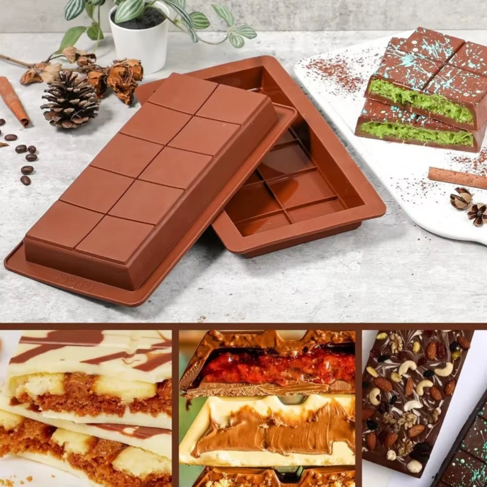 Dubai Chocolate Mold™ – Double Pack (2 Pcs)