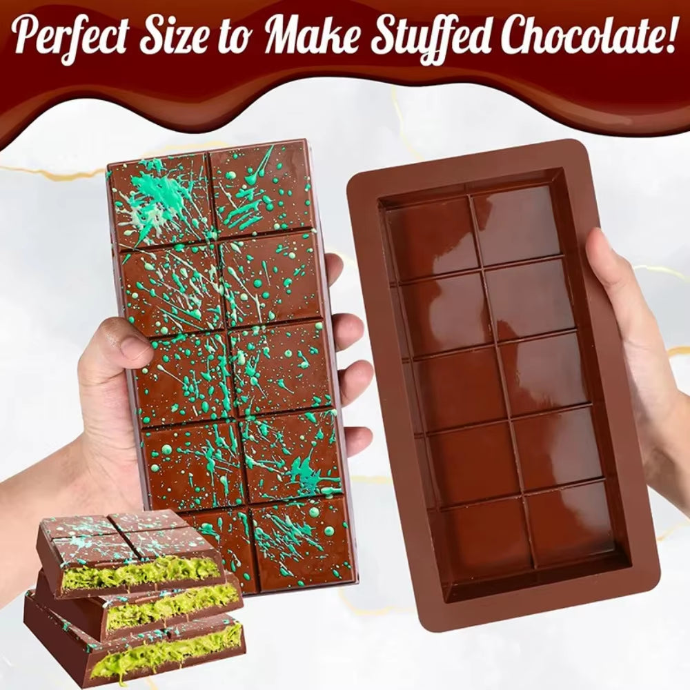 Dubai Chocolate Mold™ – Double Pack (2 Pcs)