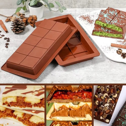 Dubai Chocolate Mold™ – Double Pack (2 Pcs)